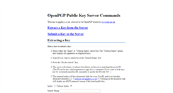 Desktop Screenshot of keys.gnupg.net